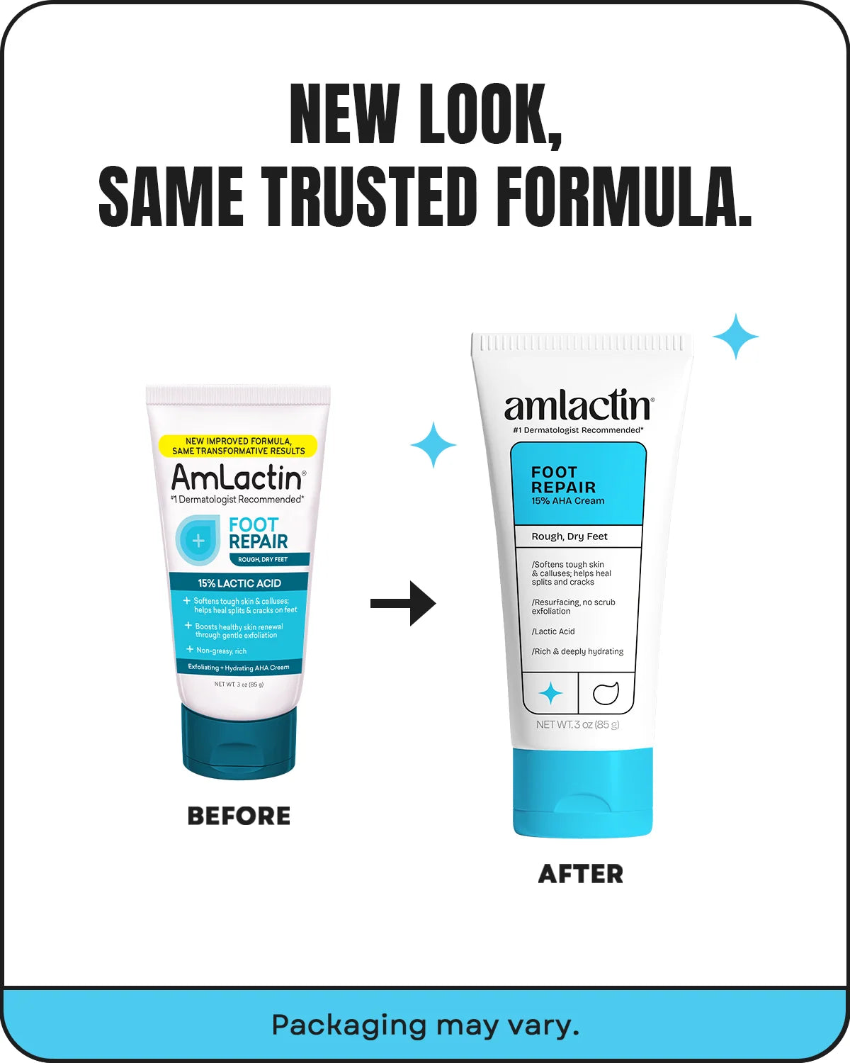Foot Repair Cream with 15% Lactic Acid AHA