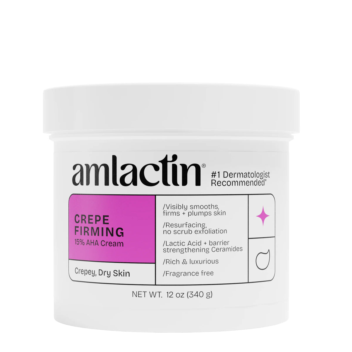 Crepe Firming Cream with 15% Lactic Acid AHA