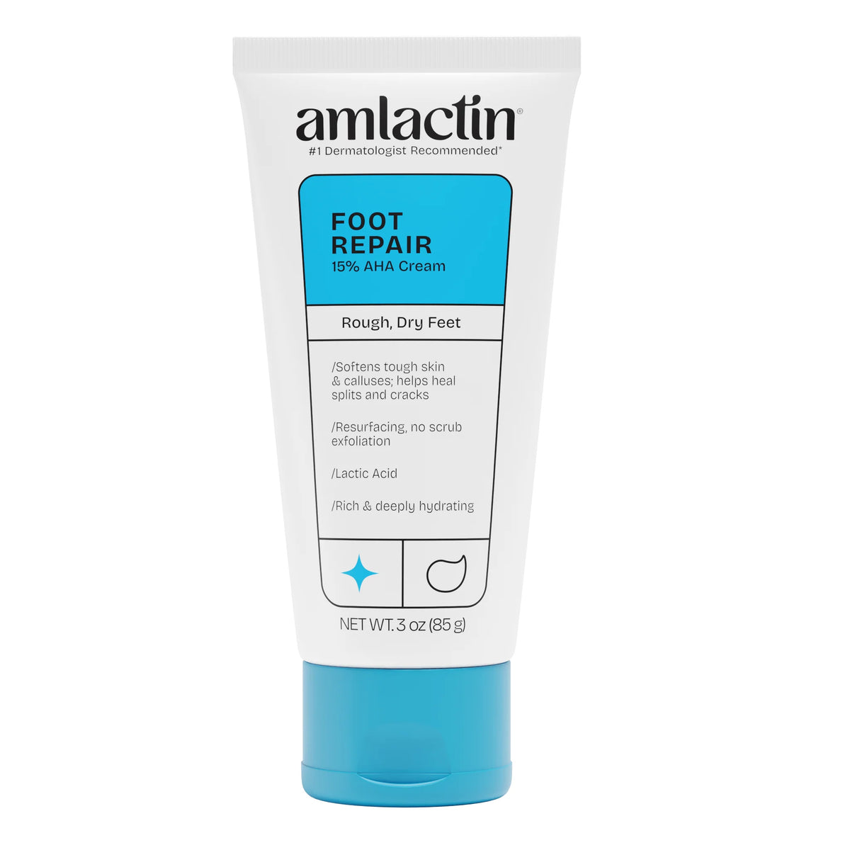 Foot Repair Cream with 15% Lactic Acid AHA